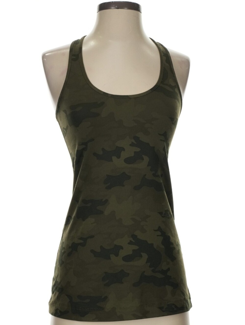 lululemon athletica Green Camo Racerback Tank-4
